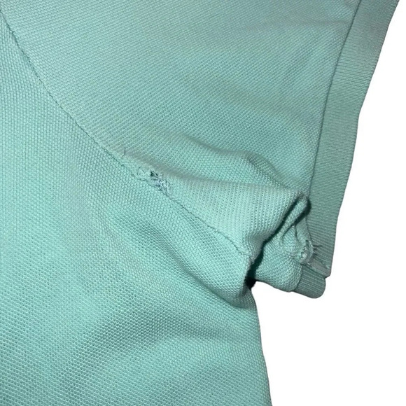 Polo Ralph Lauren Aqua Iconic Mesh Polo Shirt XXL - Picture 5 of 6